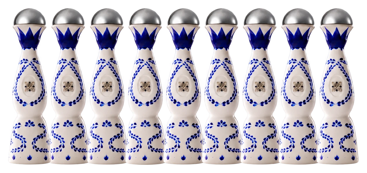 9 flessen Tequila Clase Azul Reposado