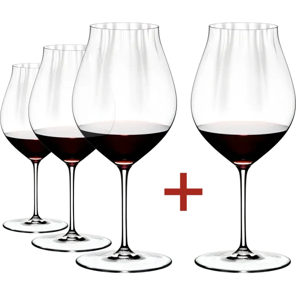 3 Copas Performance Pinot Noir + 1 De Regalo - Riedel