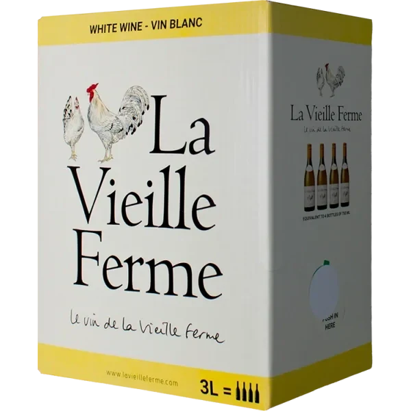 BIB 3L - La Vieille Ferme Blanc 2025 - by Famille Perrin