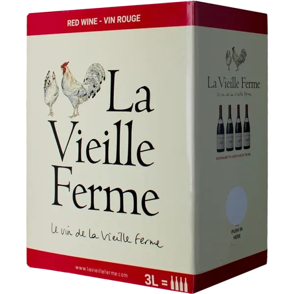 BIB 3L - La Vieille Ferme rouge 2024 - by Famille Perrin