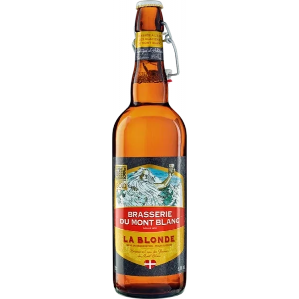 Blonde du Mont-Blanc 75cl - Brasserie du Mont-Blanc