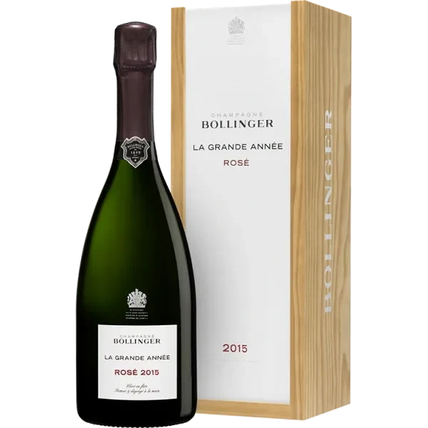Champagne Bollinger - La Grande Année Rosé 2015 - Coffret
