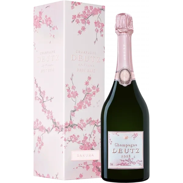 Champagne Deutz - Brut Rosé - Édition Limitée Sakura - Astuccio