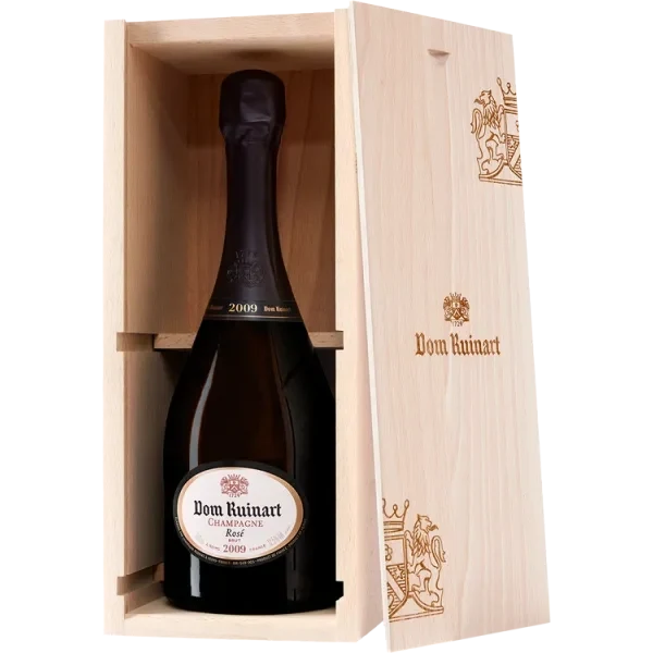 Champagne Dom Ruinart Rosé 2009 - Caisse Bois