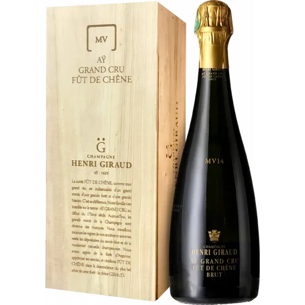 Champagne Henri Giraud - Multi Vintage 19 - Aÿ Grand Cru - Caja De Madera