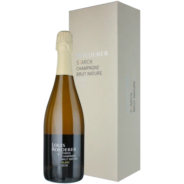 Champagner Louis Roederer - Brut Nature 2018 - Édition limitée Philippe Starck - Etui