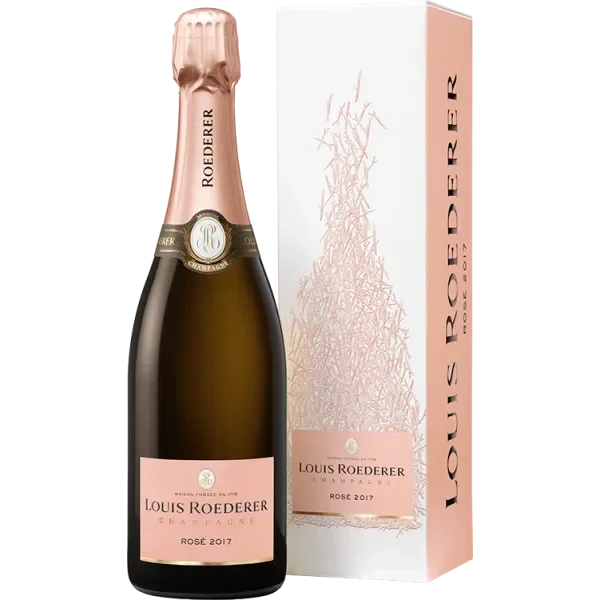 Champagner Louis Roederer - Brut Rosé Millésimé 2017 - Etui