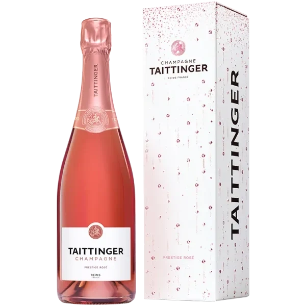 Taittinger Brut Prestige Rosé Champagner- Mit Etui Diamant