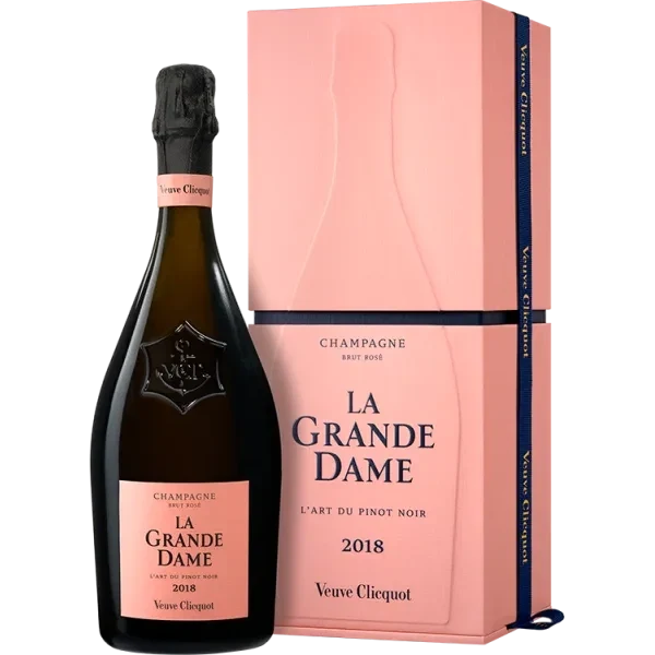 Champagner Veuve Clicquot - La Grande Dame 2018 Rosé - Luxus Geschenkbox