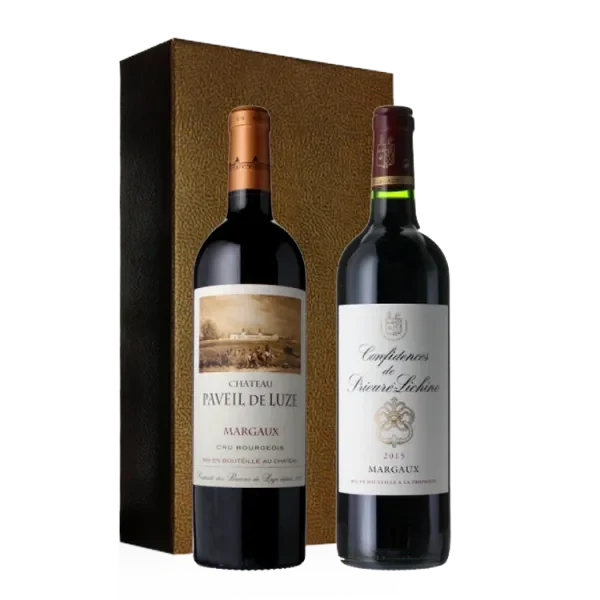 Coffret Duo - Bordeaux Margaux Meilleures vVentes