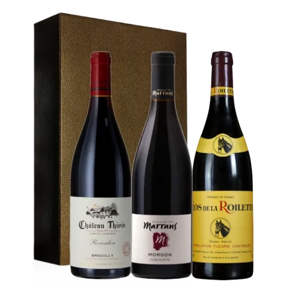 Coffret Trio - 90+/100 Parker 100% Beaujolais