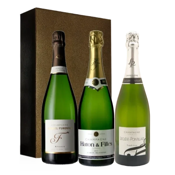 Geschenkset - Champagnes wijngaarden