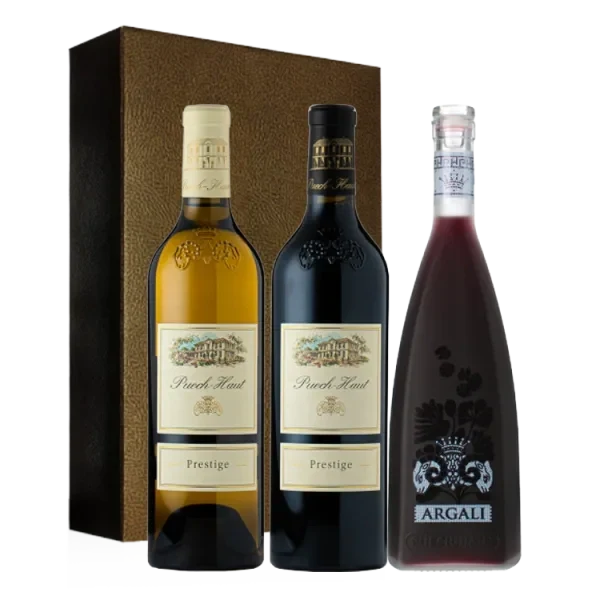 Wein Geschenkset - Château Puech-Haut - 3 Fl.
