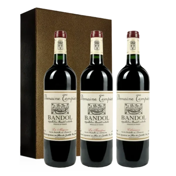 Geschenkset 3 Fl. - Domaine Tempier - Jahrgang 2022