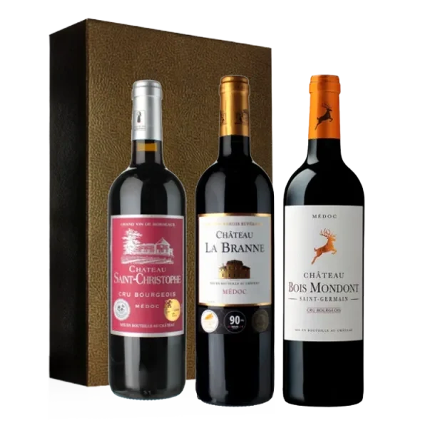 Coffret Trio - Médoc Meilleures Ventes