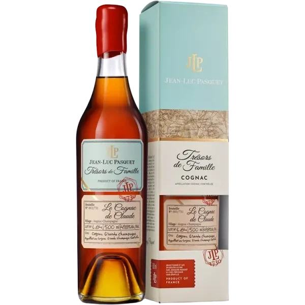 Cognac - Jean-Luc Pasquet : Le Cognac de Jean Pierre - Met Geschenkverpakking