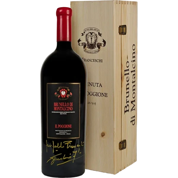 Double Magnum - Brunello di Montalcino 2021 - Il Poggione - En Caisse Bois