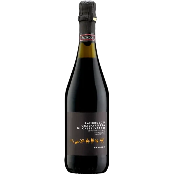 Lambrusco Grasparossa di Castelvetro - Tradizione Amabile - Cantina Settecani