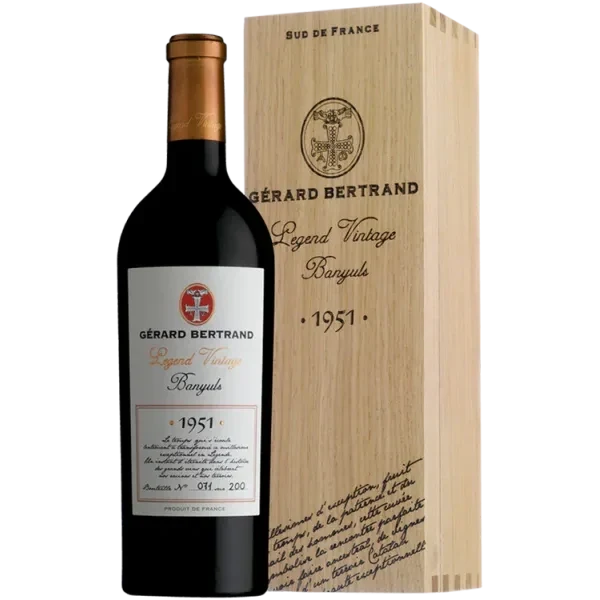 Legend Vintage 1974 - Coffret Bois - Gerard Bertrand