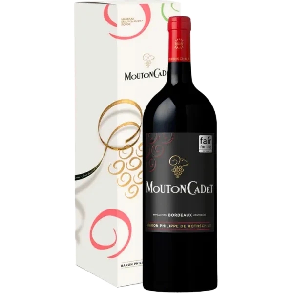 Magnum Mouton Cadet 2023 en Etui - Baron Philippe de Rothschild