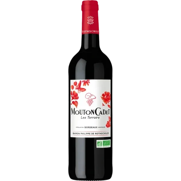 Mouton Cadet - Les Terroirs Rouge BIO 2023 - Baron Philippe de Rothschild