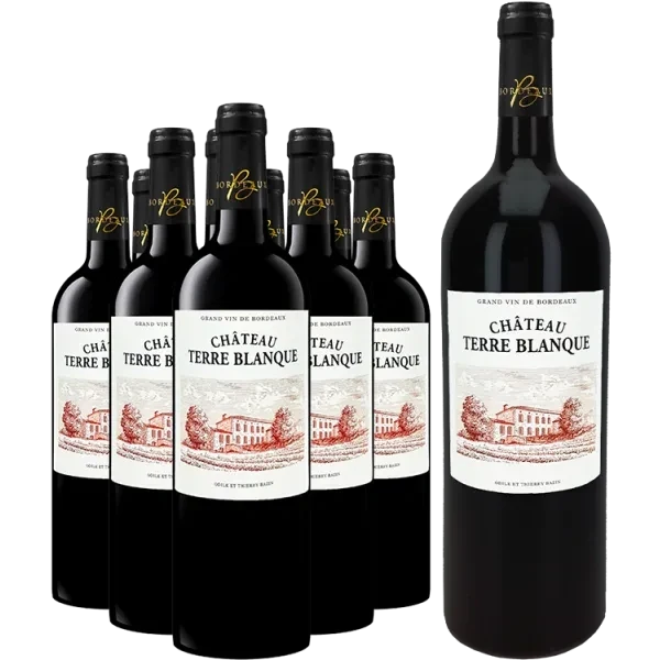 Pack 12 bouteilles Château Terre Blanque 2023 + 1 Magnum Château Terre Blanque 2020 OFFERT