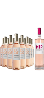 Pack 12 bouteilles Diables & Co Rosé 2025 + 1 Magnum MiP Collection Rosé 2025 OFFERT