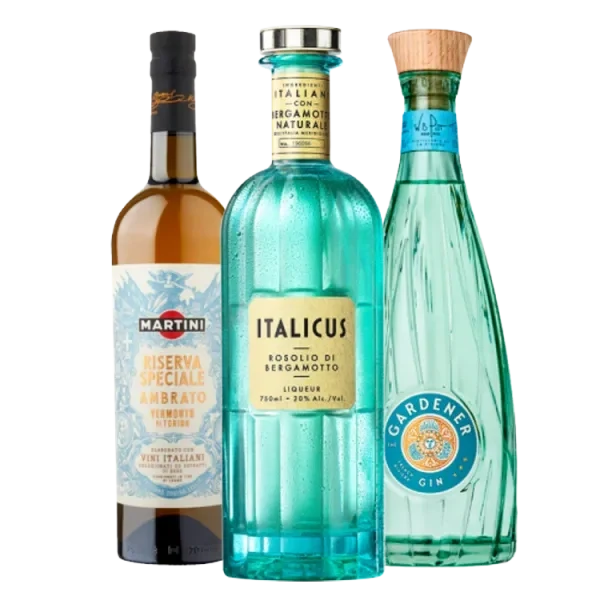 Pack Cocktail Negroni Bianco - Italicus + Gin + Vermouth