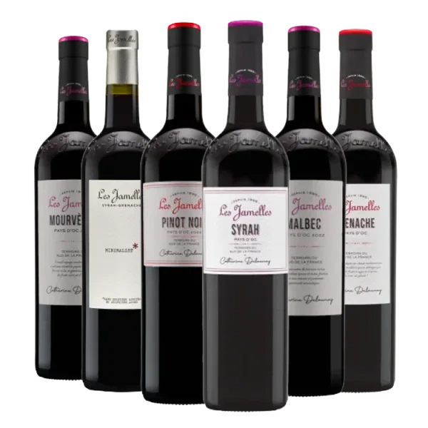 Weinpaket - Best Of Rotwein - Les Jamelles -6 Fl.