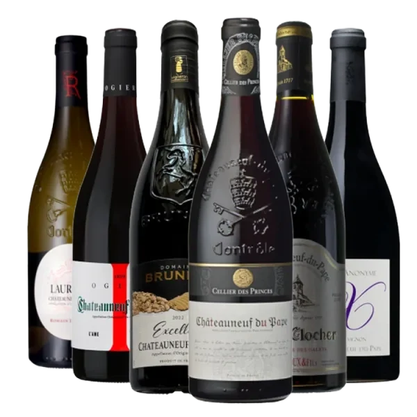 Cartone misto - Rodano Châteauneuf-du-Pape