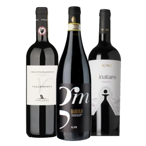 Pack Trio - Chianti - Barolo - Pouilles