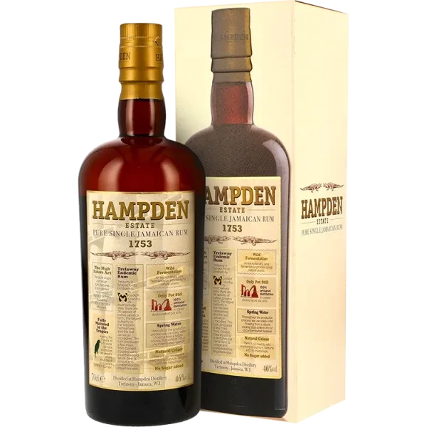 Rum - Hampden 1753 - Geschenkverpakking