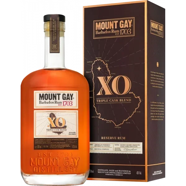 Ron - Mount Gay - XO - Étui
