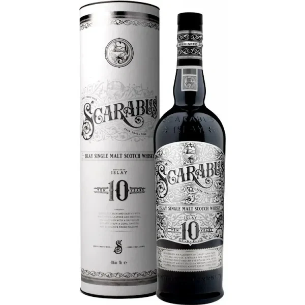 Whisky - Hunter Laing - Scarabus 10 Ans - Étui